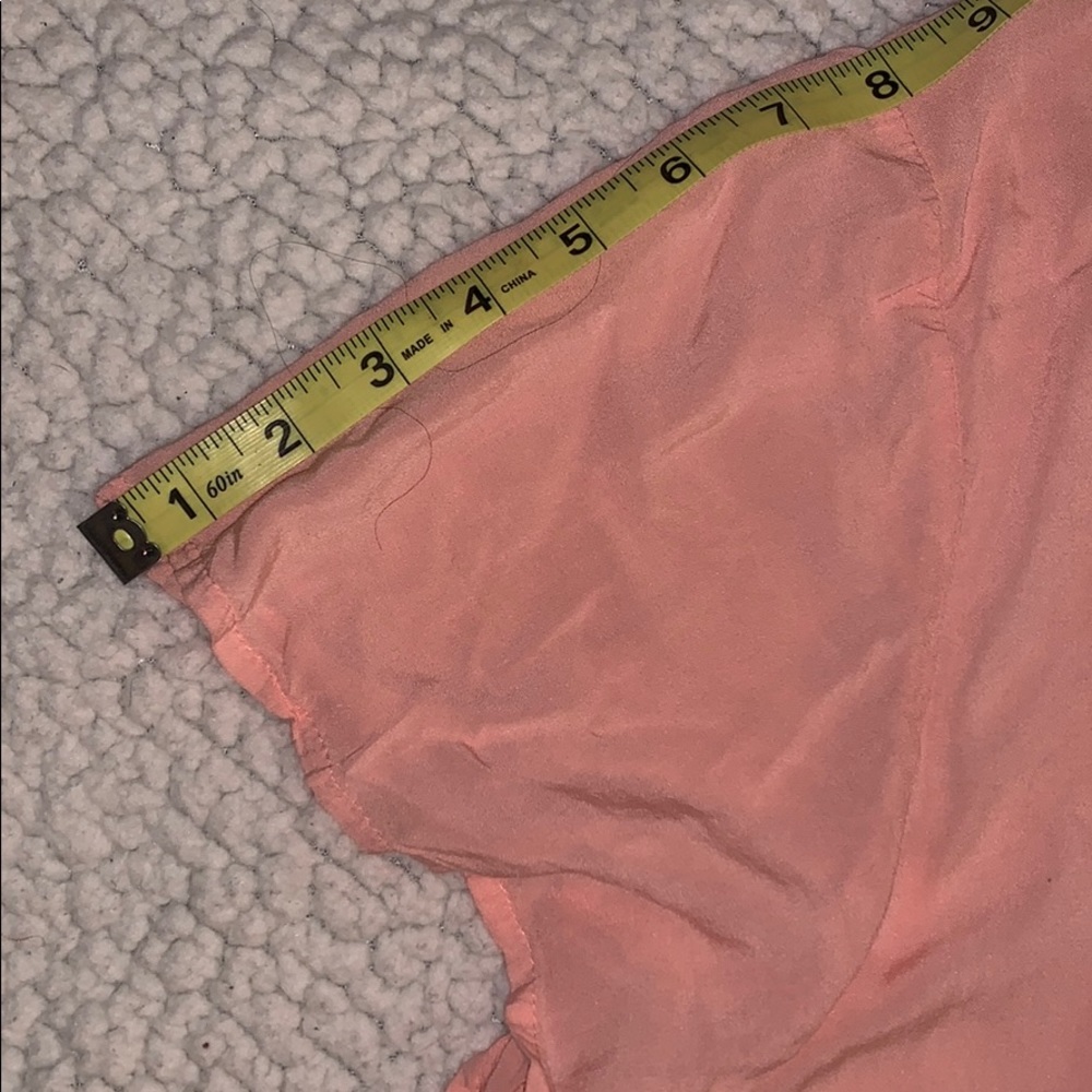 Torrid Blush Challis Split Back Top - image 5